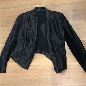 Women’s Olivaceous Leather Jacket